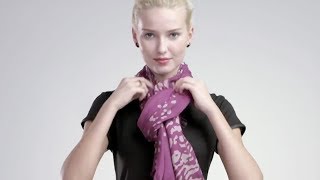 How to Tie a Scarf 4 Scarves 16 Ways [upl. by Cammy]