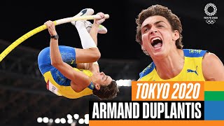 The BEST of Mondo Duplantis 🇸🇪 at the Olympics [upl. by Durrace288]