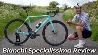 Bianchi Specialissima 2021 review  big performance with a big price [upl. by Nerot]