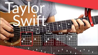 illicit affairs Taylor Swift Guitar Tutorial  Tab amp Chords [upl. by Demetre]