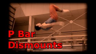 Somersault Dismounts for P Bars  Advanced Gymnastics Tutorial [upl. by Ree]