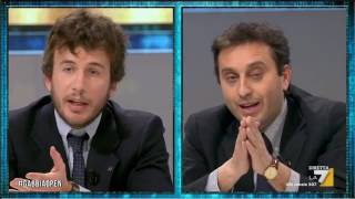 Fusaro vs Parenzo Cè poco da ridere sei prezzolato dalle elite [upl. by Alamac455]