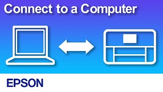 How to Connect a Printer and a Computer NPD6730 [upl. by Yenor]