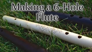 How to make a wooden flute [upl. by Imuy]