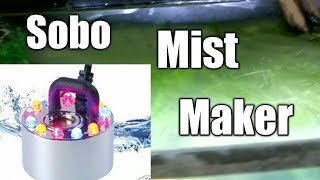 How to use Sobo Mist Maker  Fogger unboxing [upl. by Dud]