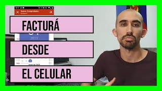 Cómo Facturar desde el CELULAR en 3 minutos 2023 [upl. by Adnamra352]