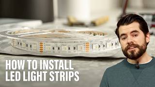 How to Install LED Light Strips [upl. by Assirk]