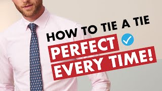 How to Tie A Tie  Half Windsor Knot  Easy Method [upl. by Airamalegna]