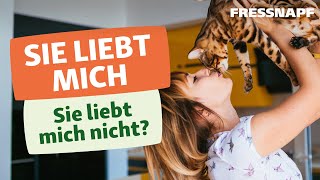 Wie Katzen Liebe zeigen 10 Zeichen der Katzenliebe [upl. by Nylhsoj]