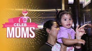 Celeb Moms Venna Melinda Vania Belajar Pencet Lift  Episode 125 [upl. by Dolley377]