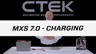 Tutorials  CTEK MXS 70  Charging [upl. by Otrebliw16]