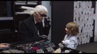 Mademoiselle C  quotVisiting Karl Lagerfeldquot  Official Clip [upl. by Ahsikym]