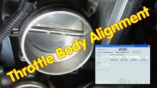 How to do the Throttle Body Alignment with VCDS [upl. by Yruoc]