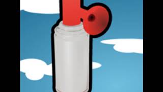 NonCopyright Air Horn Sound Effect [upl. by Ydnew306]