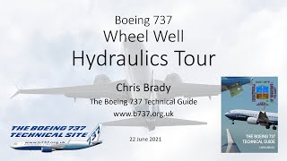 737 Hydraulics  Wheel Well Tour [upl. by Melac]