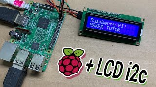 HOWTO Raspberry Pi  LCD 16x2 i2c [upl. by Nnelg]