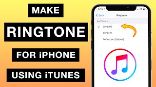 Make Ringtone for iPhone using iTunes 2021  UPDATED [upl. by Adnaral532]