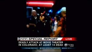 Aurora Colorado Mass Shooting at Movie Theater RAW VIDEO [upl. by Niall611]