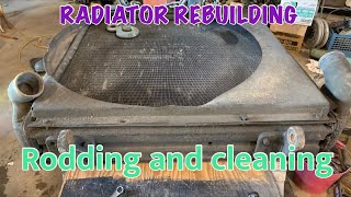 Radiator rodding and rebuild [upl. by Akeim]