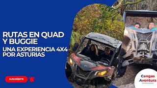 Rutas en QUAD y BUGGIE 🙌 Una experiencia 4x4 por Asturias  Cangas Aventura 🔴🔵 [upl. by Eelime]