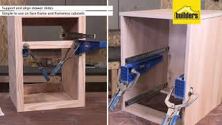 Kreg Drawer Slide Jig [upl. by Leighland719]