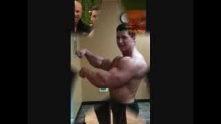 19 Years Old Bodybuilder  255 LBs of Muscle [upl. by Esilahc]