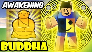 AWAKENING BUDDHA FRUIT TUTORIAL  REVIEW BLOX FRUITS [upl. by Eelyahs]