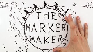 Stop Motion  Whiteboard Animation The Marker Maker [upl. by Derriey616]