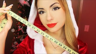 ASMR Mens Suit Measuring Roleplay w Mrs Claus ❄️ Suit Fitting RP ASMR Measuring You ♡ Soft Spoken [upl. by Ahsikyt]