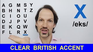 How To Pronounce The English Alphabet BRITISH PRONUNCIATION [upl. by Lallage637]