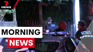 Fatal house fire in Woodridge  7 News Australia [upl. by Nyraf]