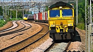 Locomotives amp Rail Freight UK [upl. by Ahtanaram]