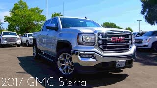 2017 GMC Sierra SLT 1500 53 L V8 Road Test amp Review [upl. by Oyr]