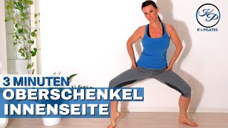 3 Minuten Oberschenkel Innenseite  Workout für Vielbeschäftigte  INNER THIGH WORKOUT [upl. by Haerle]