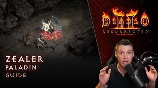 Diablo II Resurrected  Zealer Paladin Guide [upl. by Eicak]