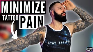 How to MANAGE amp MINIMIZE the PAIN WHEN GETTING TATTOOED [upl. by Barstow]