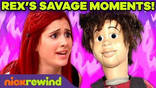 Rexs Most Savage Moments 🔥 Victorious  NickRewind [upl. by Susej769]