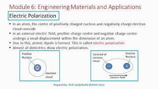 Dielectric materials and electric polarisation [upl. by Romo]