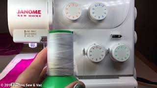 Simple Serging 103 3Thread Overlock Stitches amp Rolled Hems [upl. by Herriott]