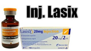 Lasix Injection  Emergency drugs  Furosemide [upl. by Navlys]