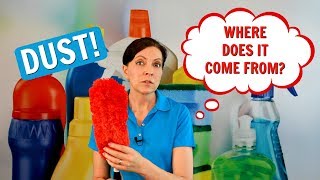 Dust Where Does it Come From House Cleaning Secrets [upl. by Yretsym]