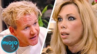 Top 10 Worst Chefs on Kitchen Nightmares [upl. by Akedijn]