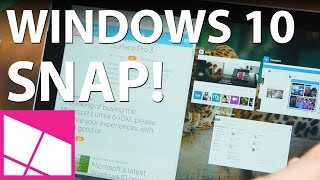 How to use Snap Assist on Windows 10 [upl. by Zalucki]