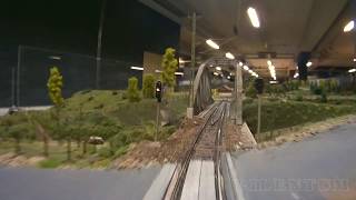 Cab Ride along Sweden’s Largest Model Railway Layout and Fiddle Yards [upl. by Eltsirc153]