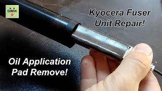 Kyocera P2235dn M2040dn paper jam Fuser repair [upl. by Nelac]