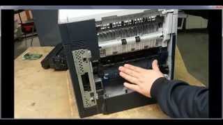 HP LJ P4014 P4015 P4515 Series Fuser removal and Installation [upl. by Nitsu]