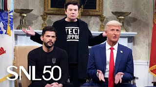 Elon Musk Cold Open  SNL [upl. by Ahsinac373]