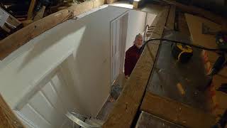 installing a loft hatch [upl. by Sinnod]