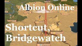 Albion Online  Caerleon to Bridgewatch fast almost safely [upl. by Leirea87]