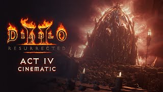 Diablo® II Resurrected™  Act IV Prologue Cinematic [upl. by Adav]